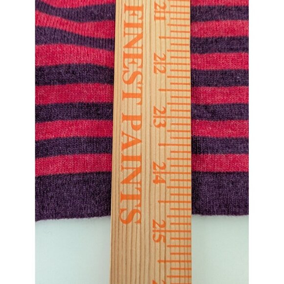 Boden Stripe Cardigan Womens Size 10 UK 14 Pink Purple Cashmere Angora Knit - Picture 9 of 9